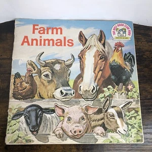 Vintage 1978 Random House Farm Animals Book Paperback - Picture 1 of 5