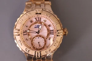 INVICTA Subaqua Lady 38mm Stainless Steel Rose Gold Rose Gold dial VD78 Quartz - Picture 1 of 6