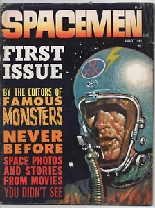 Warren Spacemen 1 1961 Forrest J Ackerman Spine Spine Spine Spine Spine Spine Spine - Imagen 1 de 7