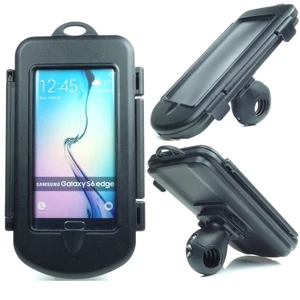 German made quick release Waterproof Samsung Galaxy S6 S6 Edge bike mount - Picture 1 of 1
