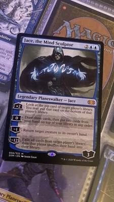 Magic the Gathering Jace, the Mind Sculptor Double Masters Card NM Condition - Image 1 of 2