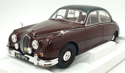 12 Art 1/12 Scale Resin 12ART1001053 - 1959-1968 Jaguar MKII - Maroon - Image 1 of 4