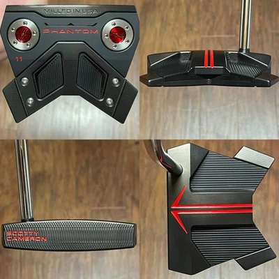 Scotty Cameron 2025 Phantom 11 Long Design Putter - LH - New - Xtreme Dark - RED - Image 1 of 4