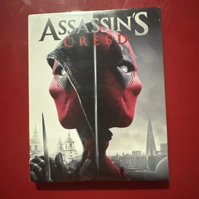 Assassin’s Creed (2016) Blu-ray w/ Deadpool Photobomb Slip Cover Exclusive NEW Foto 1 de 3