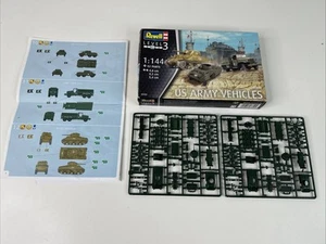 Revell US Army Vehicles 1:144 Scale Level 3 Plastic Model Kit - Picture 1 of 4
