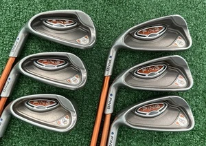 PING G10 Iron Set 5-PW Blue Dot, Regular-Flex PING TFC 129 Graphite, Men's LEFTY - Picture 1 of 12