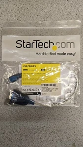 StarTech 1 Port USB to RS232 DB9 Serial Adapter Cable ICUSB232V2 - M/m - Picture 1 of 1