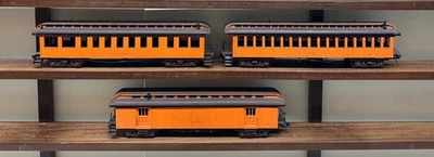 O Scale 2 Rail Labelle Model Milwaukee Road 3 Car Passenger Set Unfinished Kits - Image 1 of 4