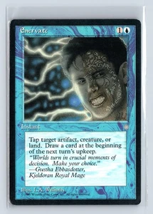 (2x) ENERVATE – MTG Magic the Gathering Card – Ice Age – Common - Picture 1 of 6