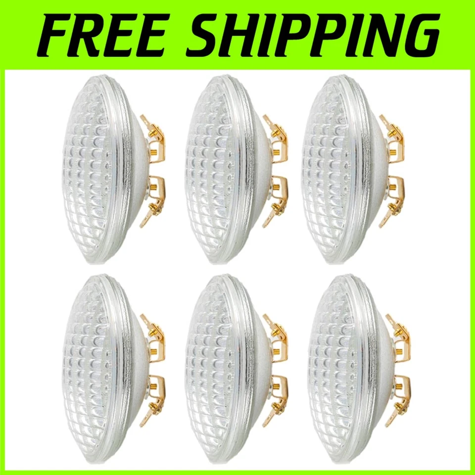 Energy Efficient LED Flood Lights 12V Warm White, 6 Pack - Image 1 of 4