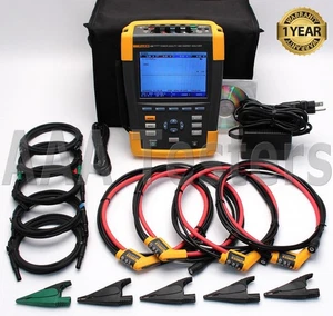 Analizador De Calidad De Energía Trifásico Fluke 435 Series II 2 Con Armonicos - Picture 1 of 12