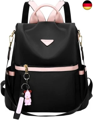 BESUCHE DEN LEATHARIO-STORE Leathario Rucksack Damen Klein, Anti Diebstahl Cityrucksack, Tagesrucksack