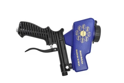 Pistola de medios abrasivos Sand Blaster 46-100 grano aire neumática de mano alimentación por gravedad Foto 1 de 4