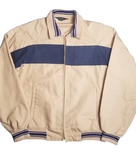True Vintage Champion Riviera Running Man Jacke Varsity Bomber Talon USA 50s 60s M - Bild 1 von 15