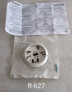 SIMPLEX 4098-9793 SMOKE DETECTOR SENSOR BASE *NEW* FAST SHIPPING FEDEX / DHL - Picture 1 of 10