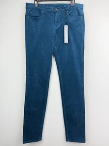 Kut From The Kloth size 10 Women’s Blue Corduroy Mid Rise Diana Skinny Pants NWT - Picture 1 of 8