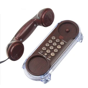 Wall Mount Vintage Telephone with Compact Design and Easy Installation - Zdjęcie 1 z 5