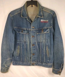 Dickies Branded Vintage Mopar Performance Denim Jacket Daimler Chrysler Motors - Picture 1 of 24