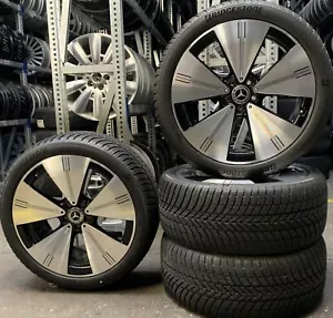 4 Orig Mercedes-Benz Winterräder 265/40 R21 105H EQS V297 EQS 53 EQE X294 SUV A2 - Bild 1 von 3