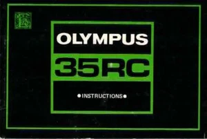 OLYMPUS 35RC ORIGINAL INSTRUCTION MANUAL (OM5086) - Picture 1 of 1