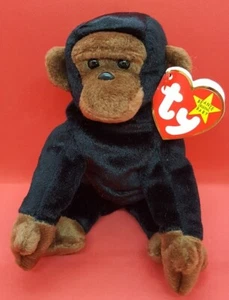 TY 1996 CONGO the GORILLA BEANIE BABY - MINT with MINT TAGS - Picture 1 of 6