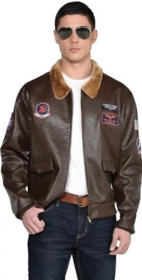 Top Gun Chaqueta de Bombardero Maverick Militar Disfraz de Halloween 2XL (48-52) Foto 1 de 4