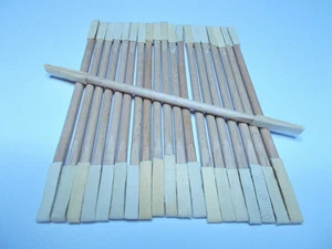 20 Reinigungsstäbchen mit Leder Bezogen zum Reinigen der Akai,Nagra Tonköpfe - Bild 1 von 1