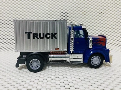 Transportation Container Truck Toy 5.5” W/ Lights 1-64 Scale - Image 1 of 4