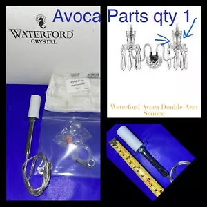 Waterford Crystal Lighting AVOCA Replacement  Parts Wall Sconce Light Fixture - Picture 1 of 12