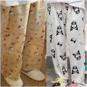 KT Cinnamoroll Kuromi My Melody Pochacco Women Pajama Pant Home Trousers - Picture 1 of 30