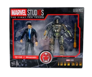 Marvel Legends Iron Man Tony Stark Iron Monger Exclusive Figure2 Pack Hasbro Toy - Picture 1 of 7