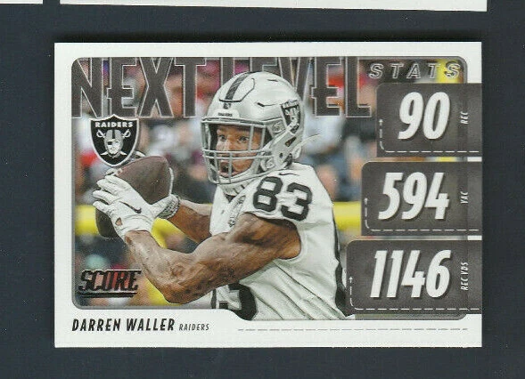 2020 Score NFL Football Next Level # NLS-DW Darren Waller - Image 1 of 1