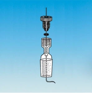 NEW Ace Glass Ace-Thred 1mm Adjustable Electrode Adapter, 24/40 Joint, 5038-17 - Picture 1 of 3