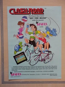 Clash Road Flyer Original Magazine Pull Out Advertisement - Picture 1 of 1