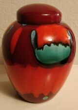 Ceramic Urn With Lid by Poole Pottery - Handcrafted Art!