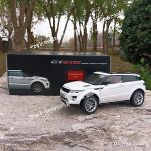 1:18 GTAutos GT Autos RANGE ROVER EVOQUE Diecast Model Car White Color black box - Picture 1 of 12