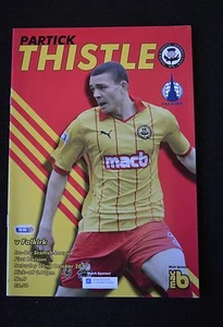 Patrick Thisle Vs Falkirk 22-10-11  Program (P125) - Picture 1 of 1