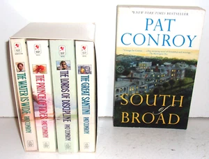5 Pat Conroy Books The Great Santini, The Prince of Tides, Lords of Discipline - Foto 1 di 5