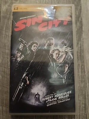 Sin City - Frank Miller's (UMD-Movie, 2005) PSP UMD & Case - Image 1 of 3