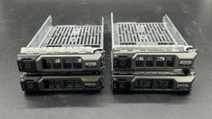 4x 3,5" vassoio disco rigido SAS Caddy Dell PowerEdge PowerVault T420 0F238F 0X968D - Foto 1 di 3
