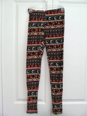 NWOT SIZE SMALL WOMEN'S HALLOWEEN THEMED PRINT LEGGINGS - Image 1 of 4