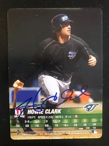 Toronto Blue Jays HOWIE CLARK autographed 2004 MLB Showdown - Picture 1 of 1