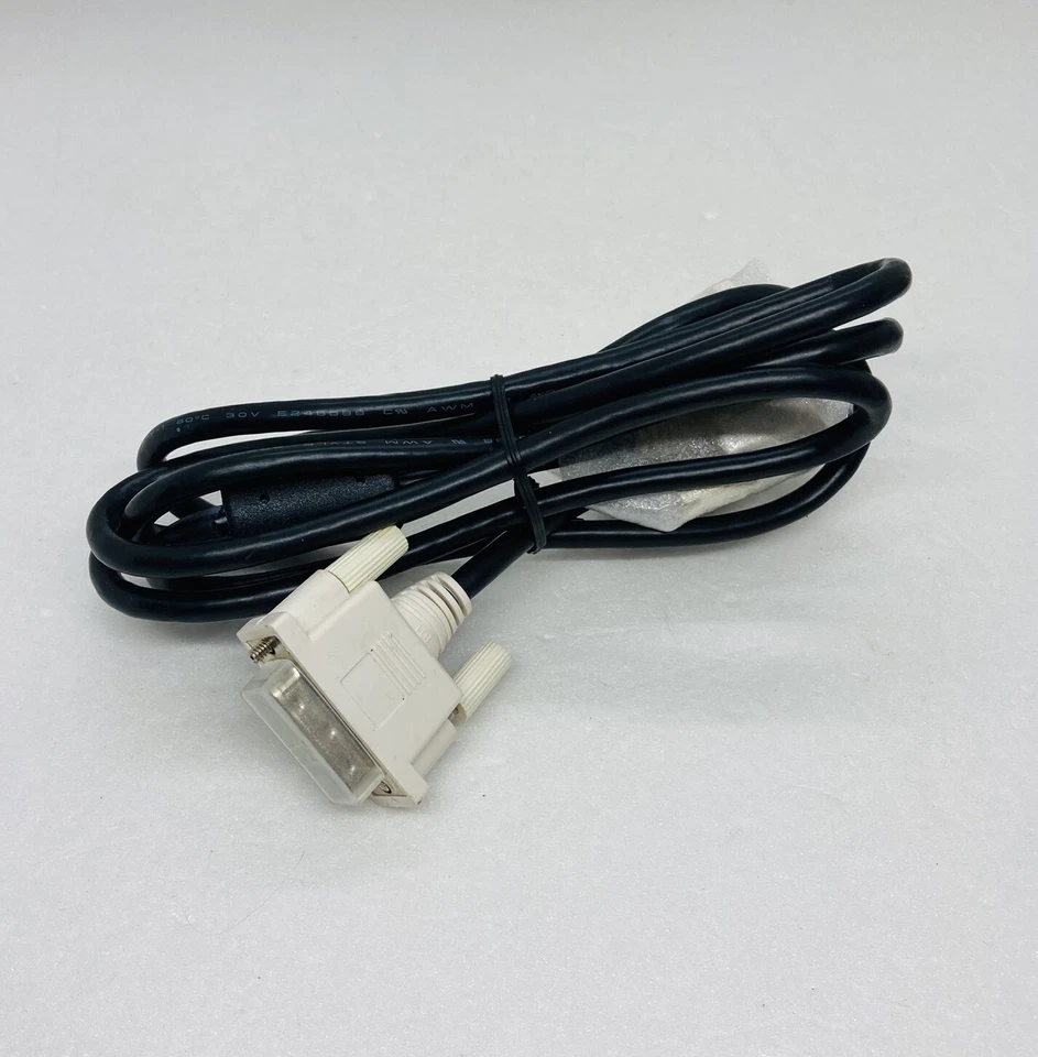 DVI CABLE HOTRON  SINGLE LINK CABLE E246588 AWM STYLE 20276 30V VW-1 #F X - Image 1 of 4