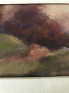 Anne Von Ehr - Crossing The Field - Drawing - Modern - Pastel - Art - Original - Picture 1 of 10