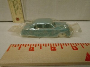 1950's Cereal Premium Ford Car Sedan, 3"L, Factory Sealed Cellophane, NM (5)