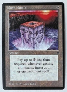 Mana Matrix Magic the Gathering English Legends, Rare, LP - Picture 1 of 2