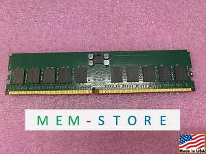 4X77A87033 48GB DDR5-4800 RDIMM RAM Compatible w/ Intel processor-based servers - Picture 1 of 5