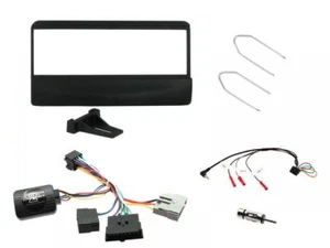 Single Din Stereo Fitting Kit + Steering Controls to fit Ford Fiesta 2001-2002 - Picture 1 of 6