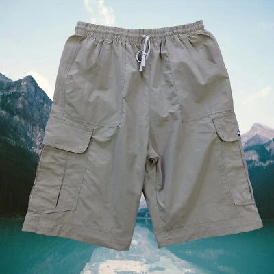 Columbia cargo shorts Boy L (w26-28) elastic waist+drawstring/5 pockets - Image 1 of 4