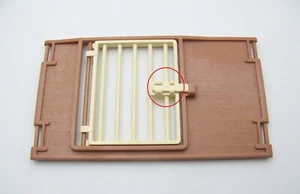 PLAYMOBIL (O2106) ZOO - Mur pour Abri Animaux & Porte Zoo 3145 3435 Jauni - Picture 1 of 1